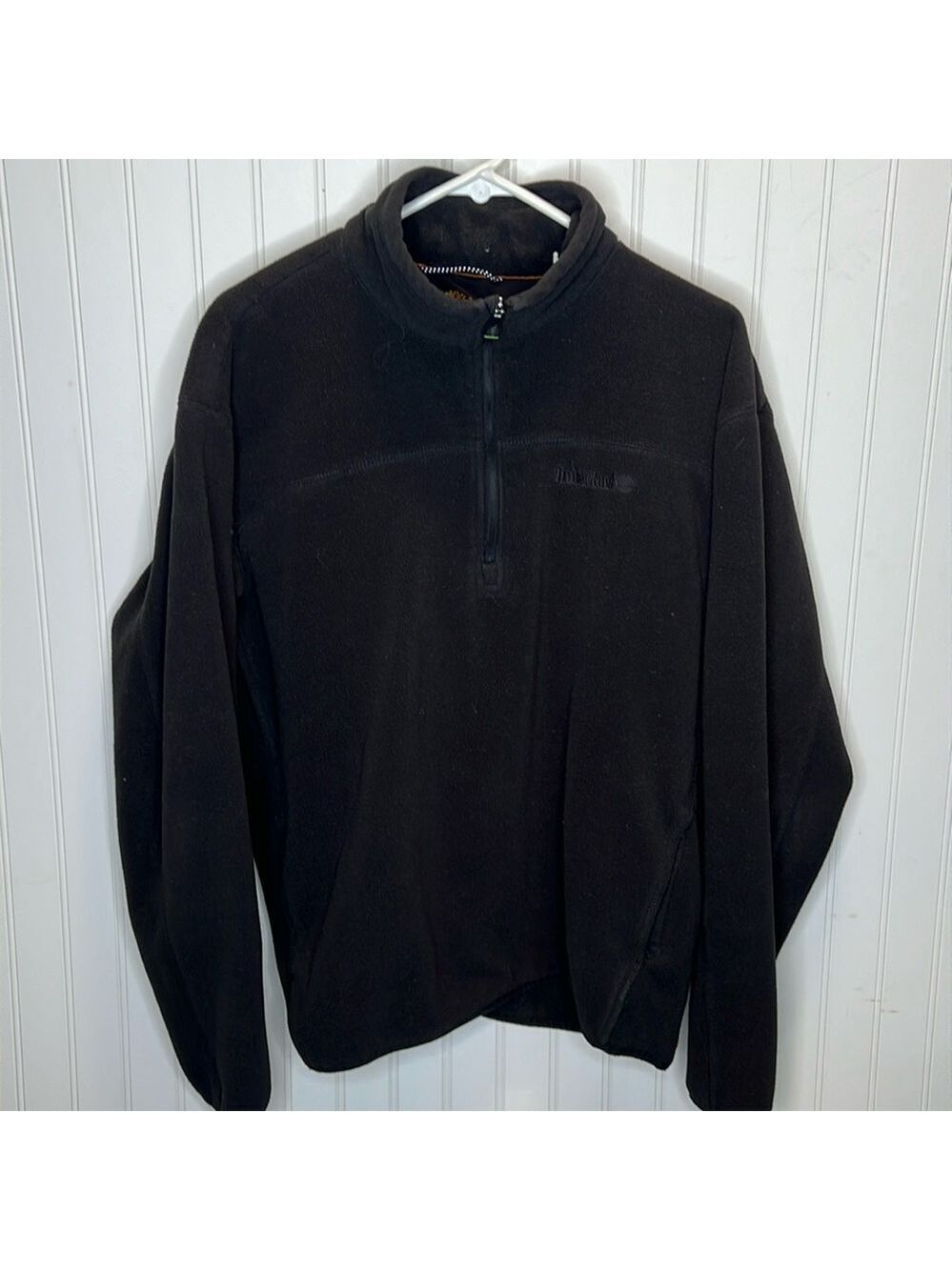 Timberland Mens 1/4 Zip Pullover Fleece Size Extra Large